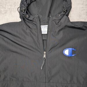 Champion Men's Stadium Packable‎ Windbreaker Jacket Men's Small Black